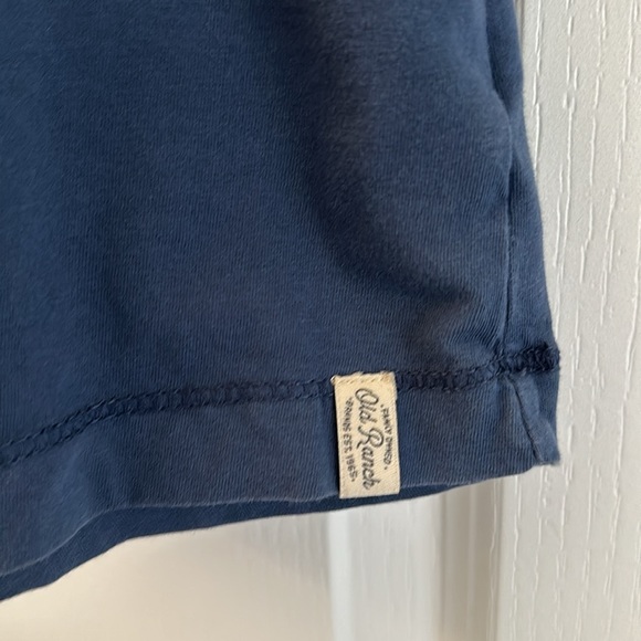 Old Ranch boutique brand soft dusty blue 3/4 sleeve t-shirt, XXL - Picture 3 of 7